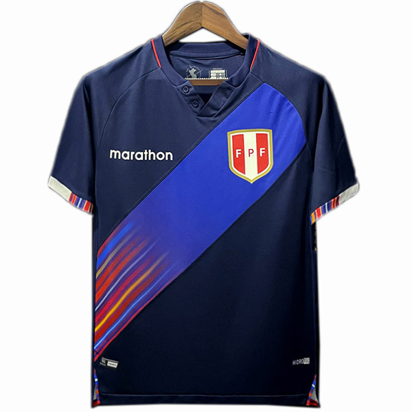 Peru away jersey soccer uniform men's second sportswear football shirt 2022